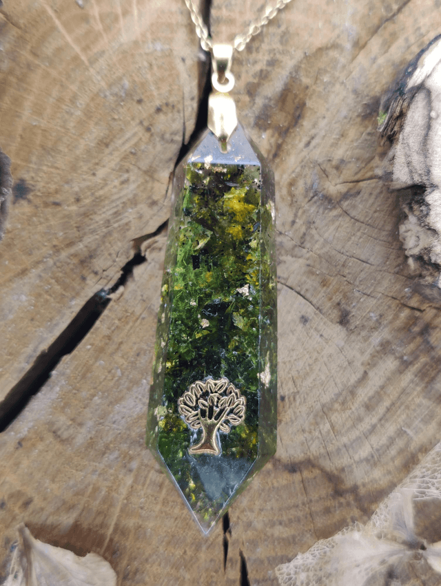 Collier Antre Lumières Talisman Arbre de vie