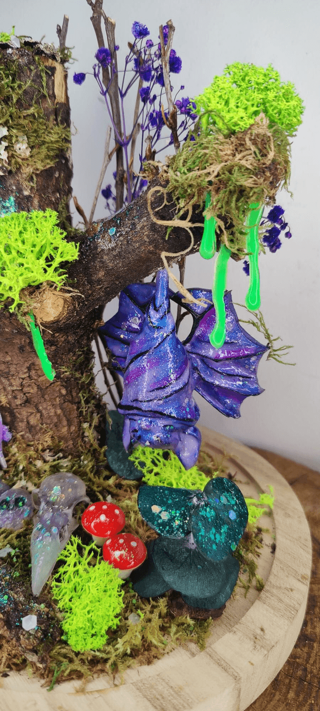 Fantasy sous cloche: La chauve souris phosphorescente
